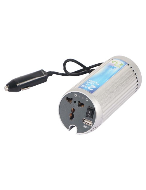 DC-AC 150W محول ولاعة سيارة مدور CHN