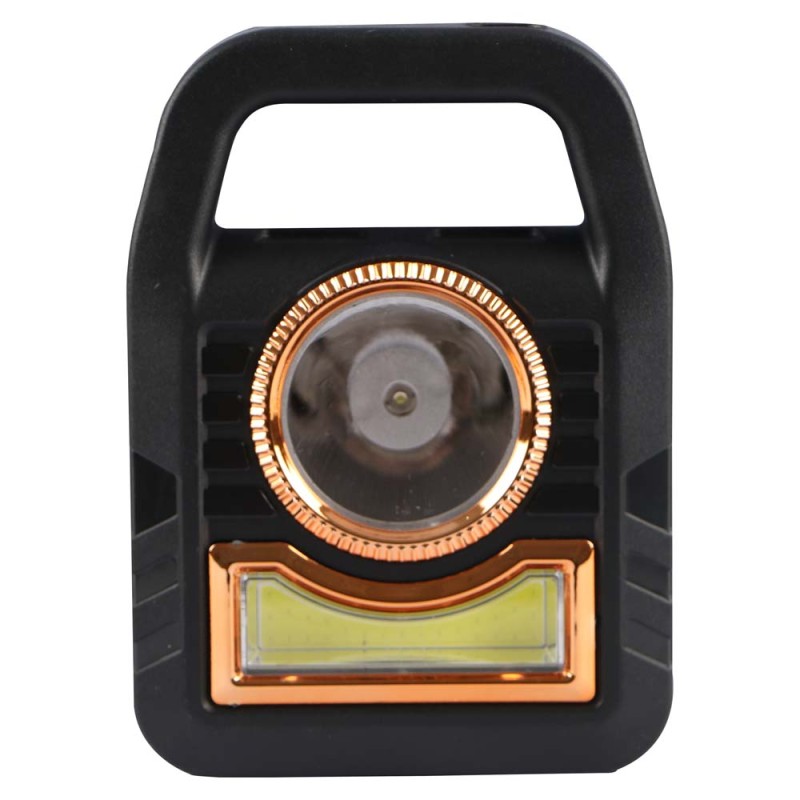 LED-HS-8012B طاقة شمسية+USBكشاف يدوي شحن