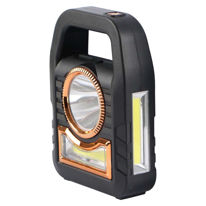 LED-HS-8012B طاقة شمسية+USBكشاف يدوي شحن
