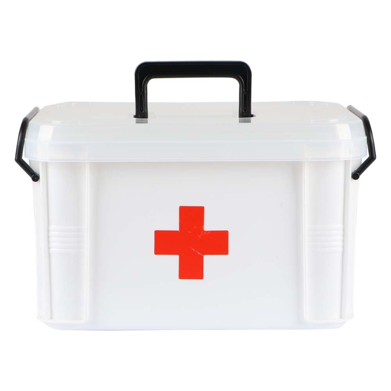 035 PORTABLE FIRST AID KID MEDICINE STORAGE BOX 28.5*21.5*18