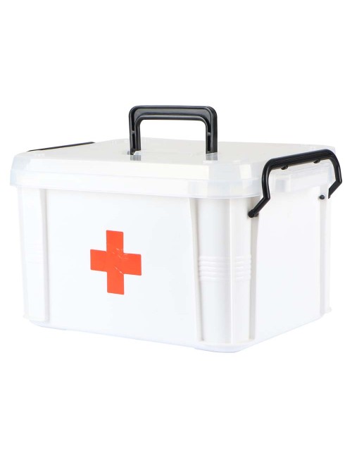 035 PORTABLE FIRST AID KID MEDICINE STORAGE BOX 28.5*21.5*18