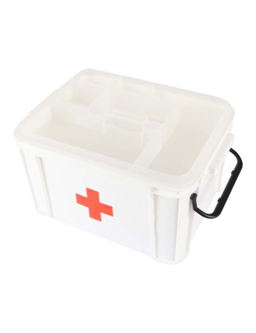 035 PORTABLE FIRST AID KID MEDICINE STORAGE BOX 28.5*21.5*18
