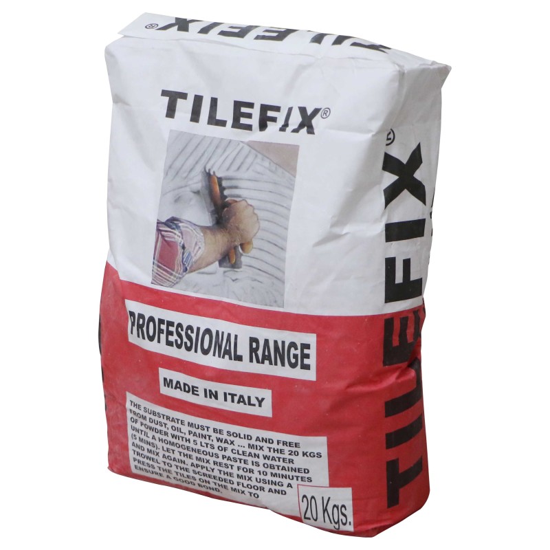 TILE FIX GLUE POWDER WHITE 20 KG
