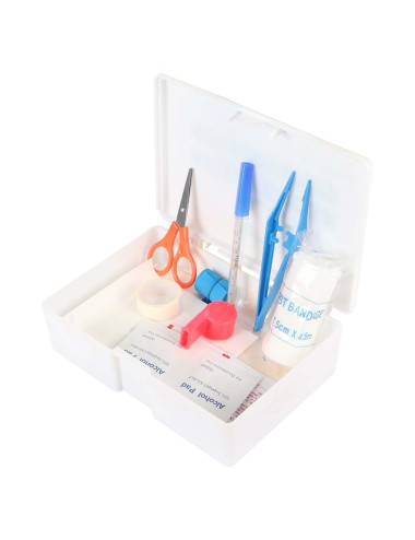 SST131B FIRST AID PLASTIC BOX FOR 10 PERSONS