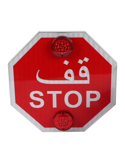 SCHOOL BUS WARNING SIGN 24V