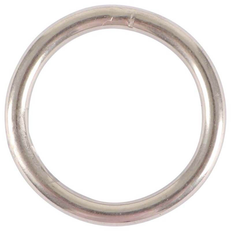 STAINLESS STEEL ROUND RING 8 x 55 MM
