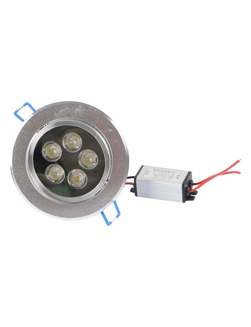 LED لمبة 5 وات ابيض مدور
