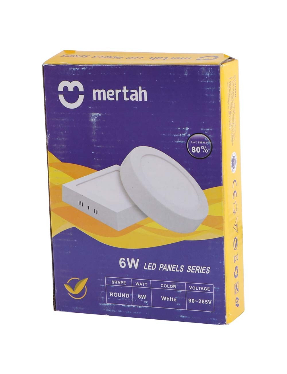 CEILING LED SPOTLIGHT WARM WHITE 6W