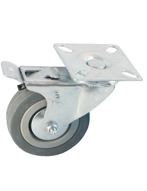 عجلات رمادي متحرك مع بريك "3 CHN-006075