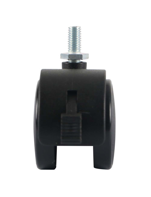 212050 CASTER WHEEL PLASTIC W/ BRAKE FOR CHAIR 8 MM 2