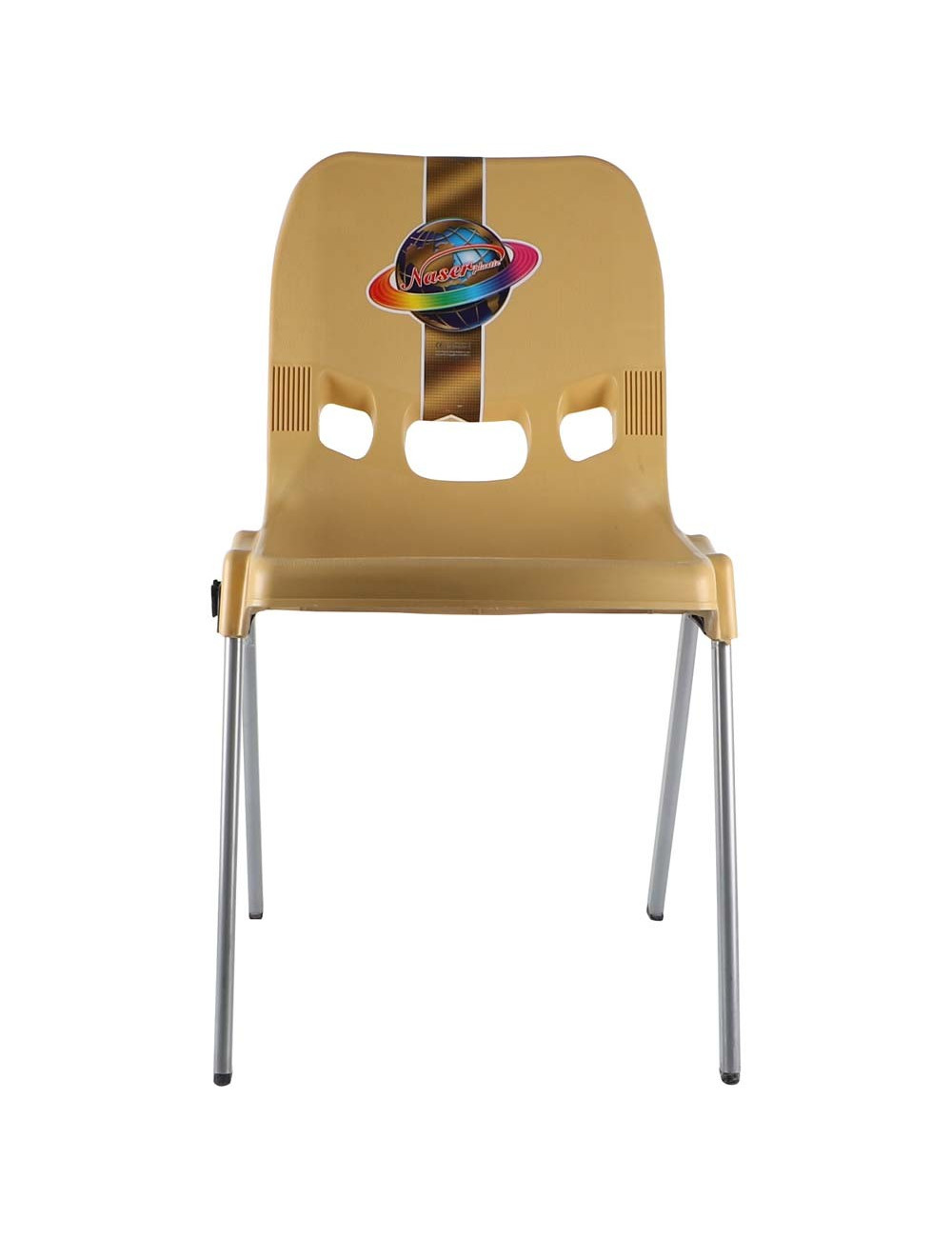 880 NASER PLASTIC CHAIR STEEL LEG