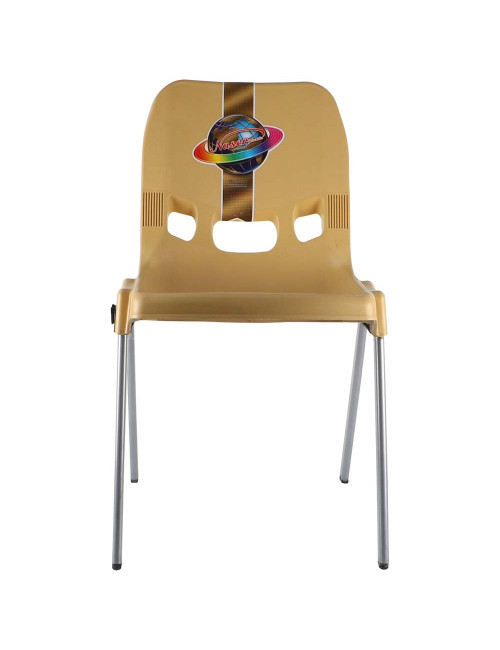 880 NASER PLASTIC CHAIR STEEL LEG