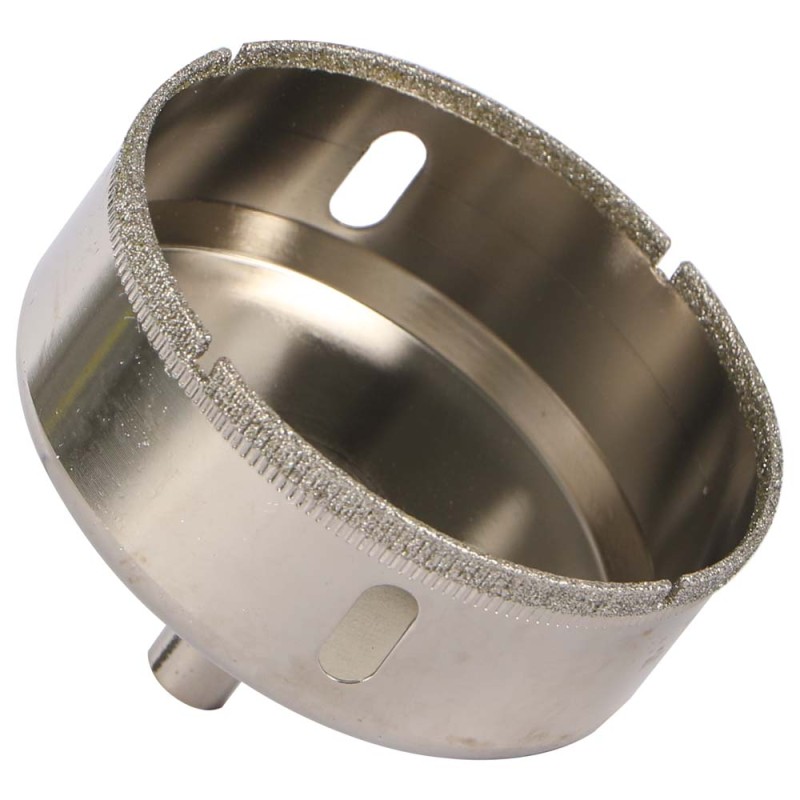 DIAMOND GLASS HOLESAW 75 MM