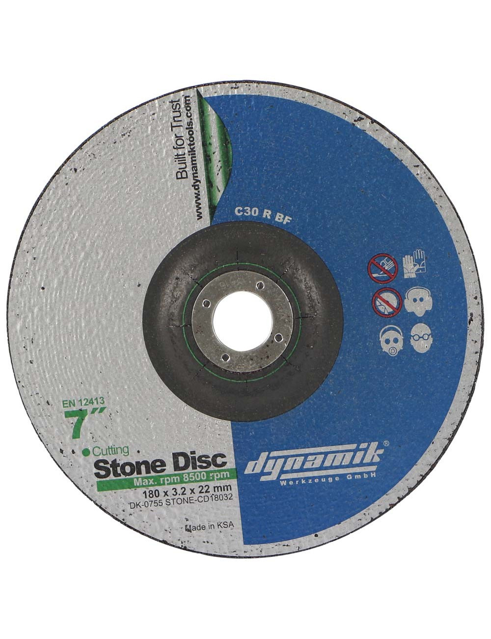 STONE CUTTING DISC 7"