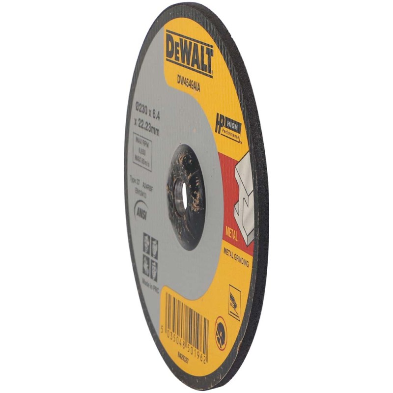 DEWALT CHN 9" اسطوانة حف حديد