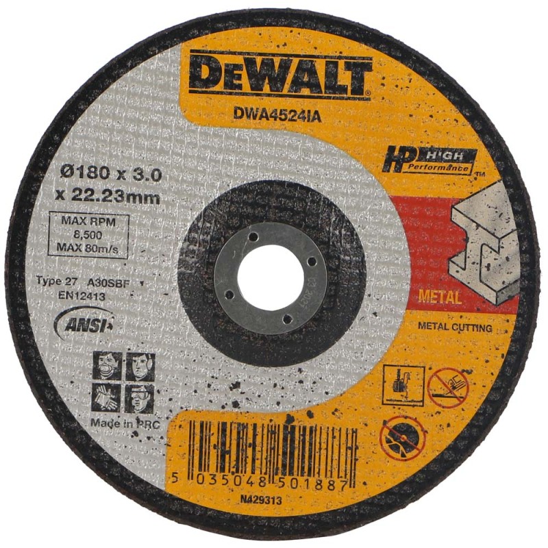 DEWALT CHN 7" اسطوانة قص حديد