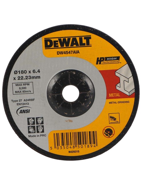 DEWALT METAL GRINDING DISK 7"