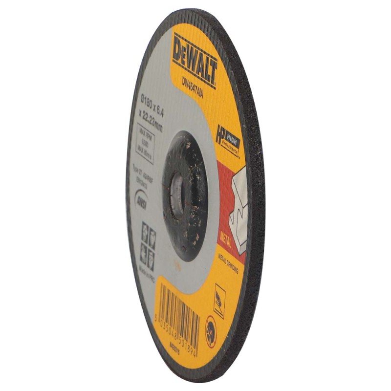DEWALT METAL GRINDING DISK 7"