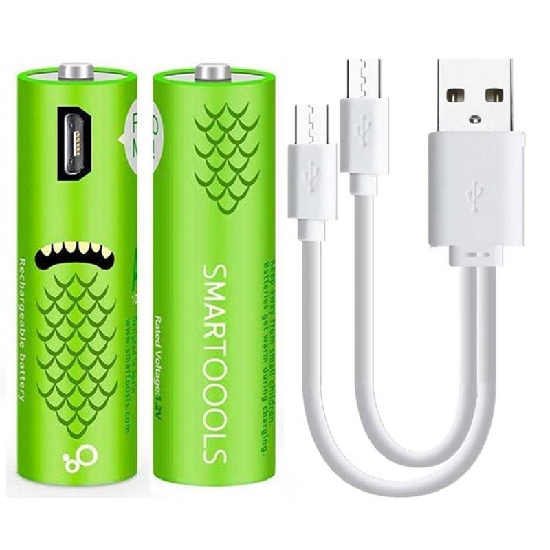 بطارية شحن 1.5V×2 USB AAA-32-5-LITHAA2