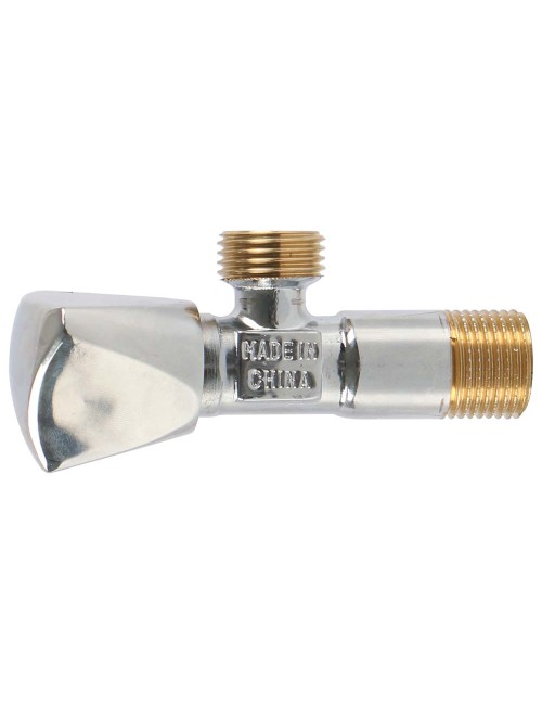 CHROME ANGLE VALVE 1/2"