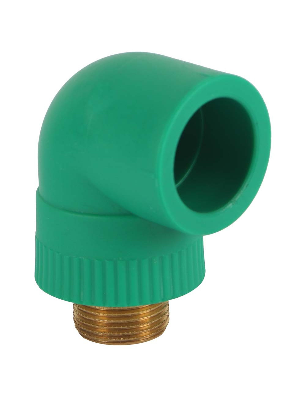 PVC ELBOW FEMALE THREADED 1" X 3/4" GREEN