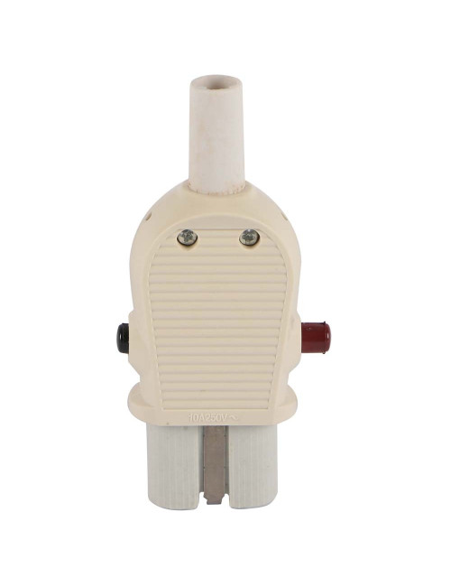 CERAMIC IRON CONNECTOR PLUG 10-16 AMP