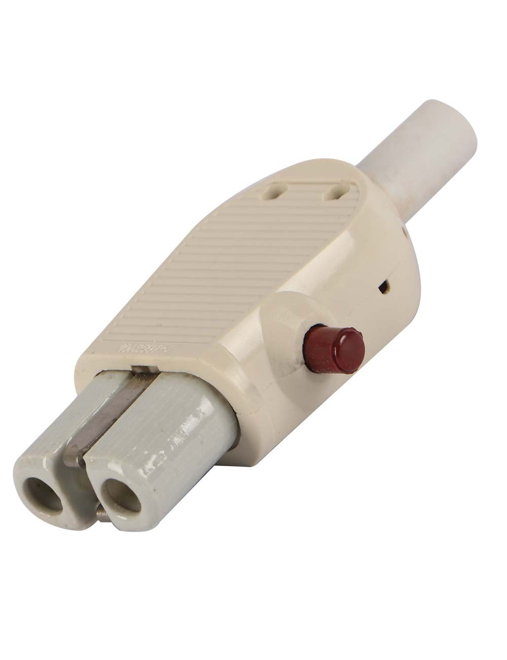 CERAMIC IRON CONNECTOR PLUG 10-16 AMP