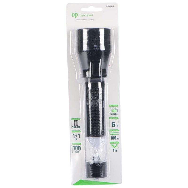 DP-9116 RECHARGABLE TOURCH LIGHT