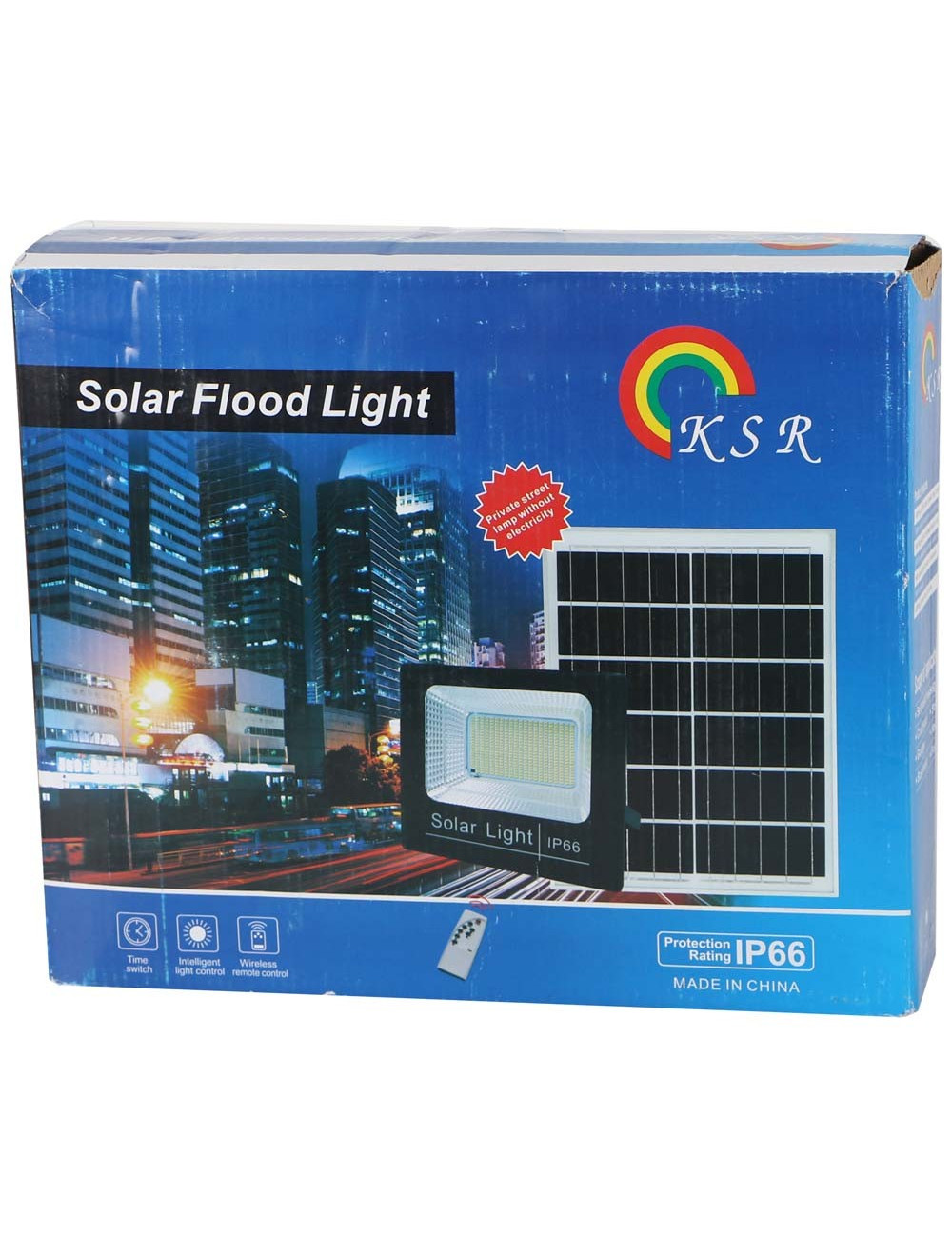 KSR-IP66 CHN كشاف طاقة شمسية 600 وات مع بنل