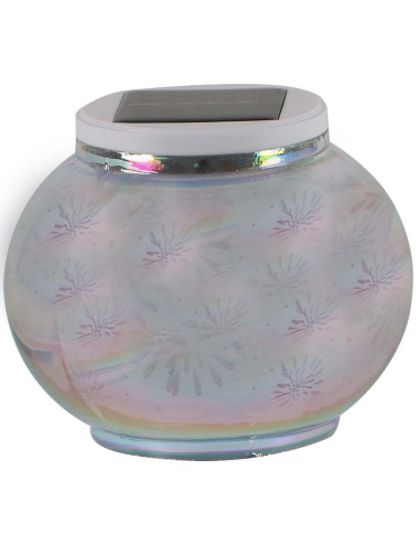 2150 SOLAR GARDEN TABLE LIGHT 3D COLOR PLATING 2 IN 1 100 X 75MM