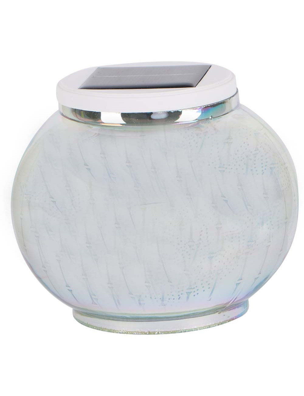 2151 100 X 75 MM2 IN1 لمبة طاولة حديقة طاقة شمسية نقشة