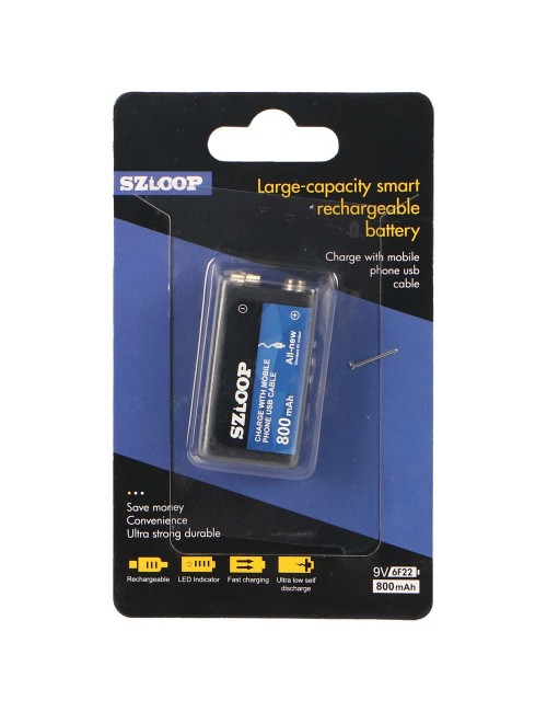 32-2653 RECHARGEABLE BATTERY 9V