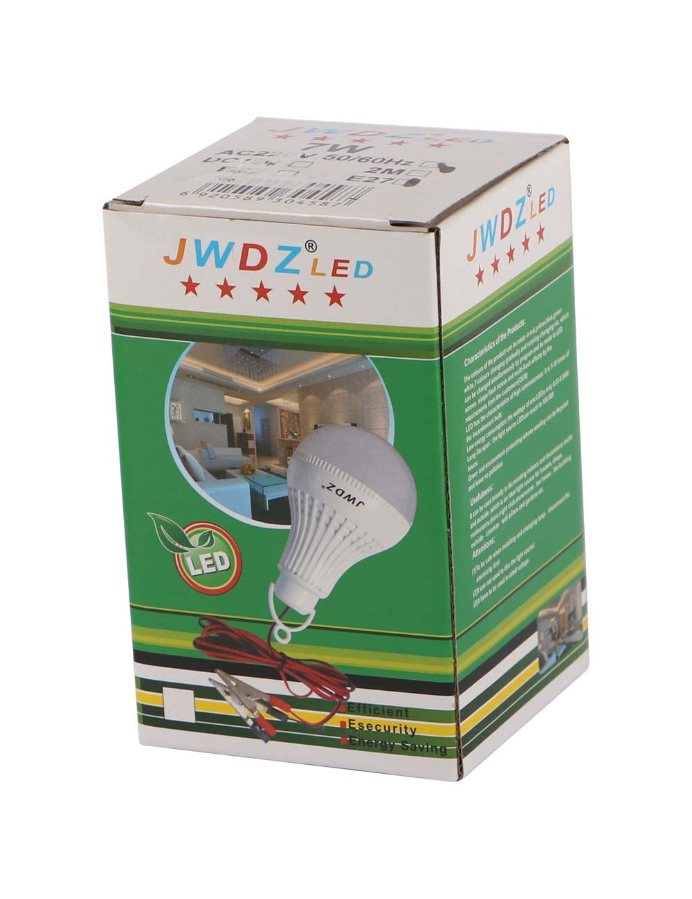 E-27 LED CANDLE LAMP BULB 7W