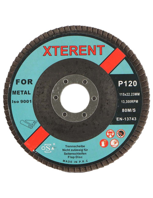 FLAP DISC 4.5" x 120 GRIT