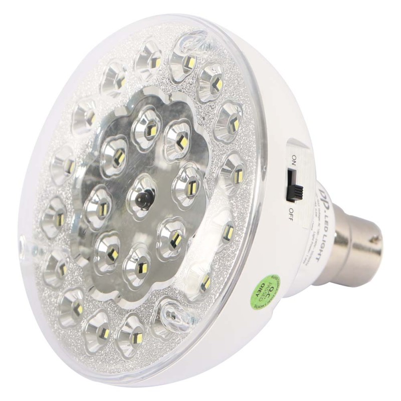 DP-7033 RECHARGEABLE LED BULB WITH REMOTE