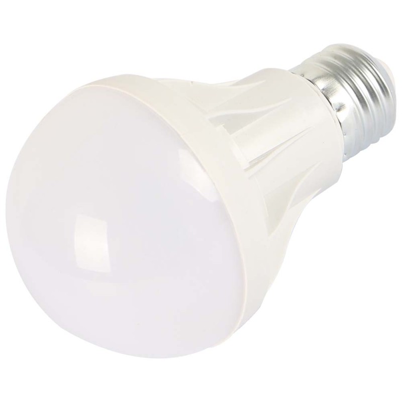 LED ROUND BULB WHITE 9W