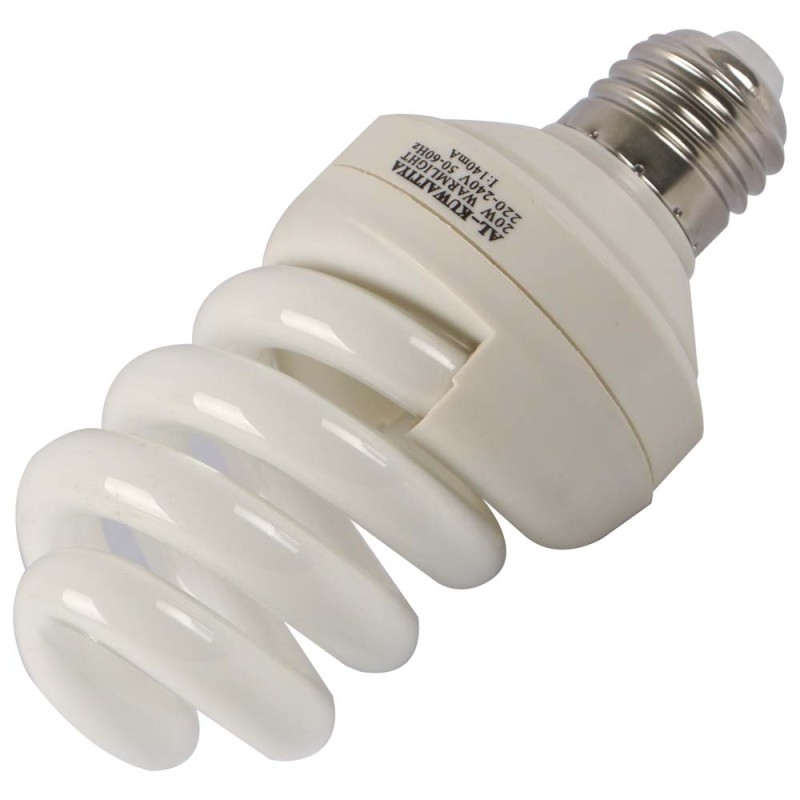 KUWAITIYA SPIRAL D.LY POWER SAVING BULB YELLOW 20W