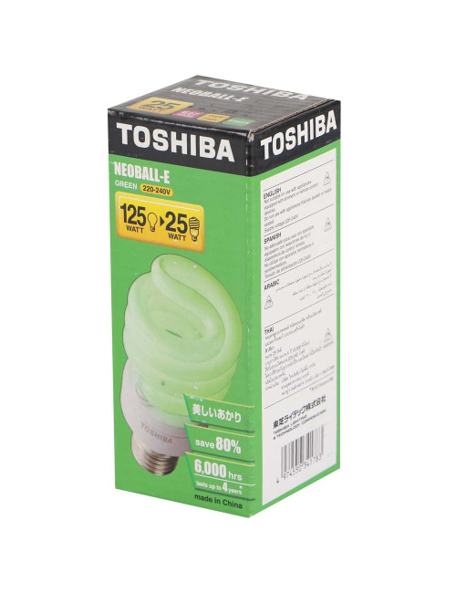 E27 TOSHIBA POWER SAVING BULB 25W