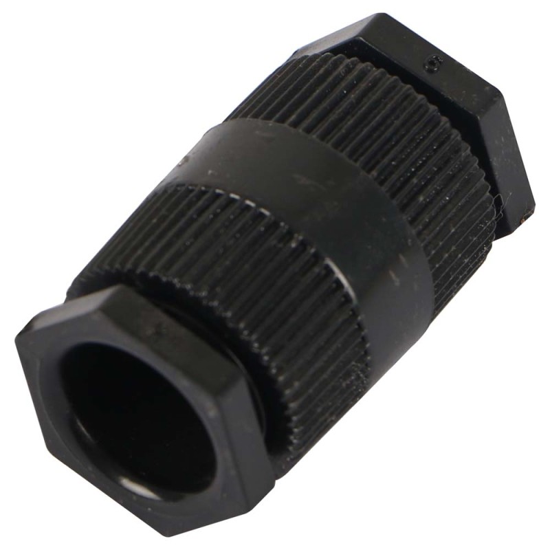 KHARAFI ELECTRIC FITTING ADAPTOR DOUBLE BLACK 3/4"
