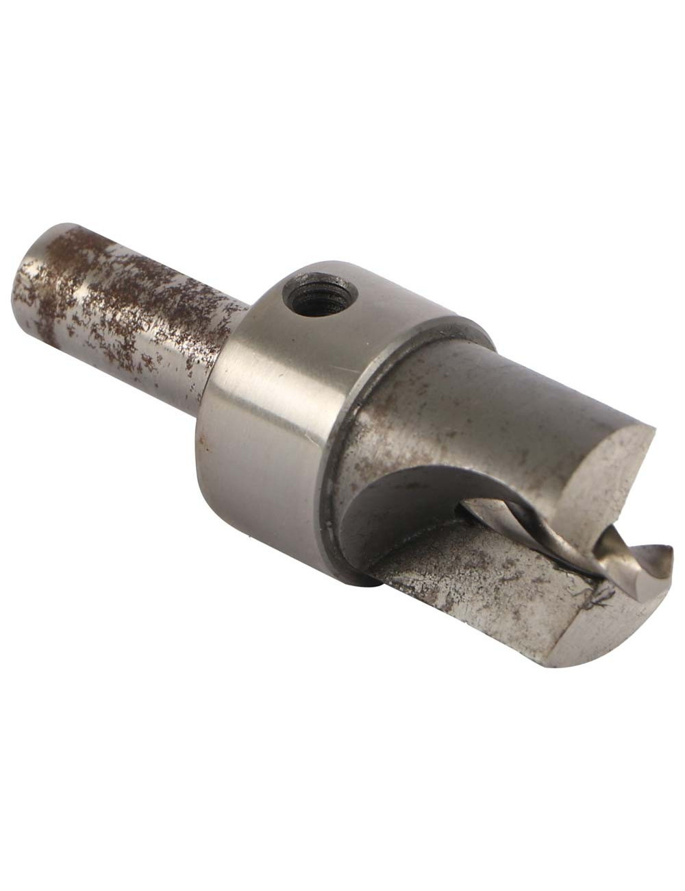 DRILL FOR WELD IN SADDLE