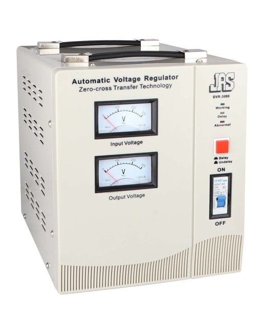 SVR-3000 AUTOMATIC VOLTAGE REGULATOR - METER DISPLAY