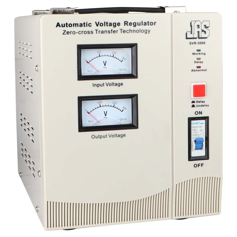 SVR-5000 AUTOMATIC VOLTAGE REGULATOR - METER DISPLAY
