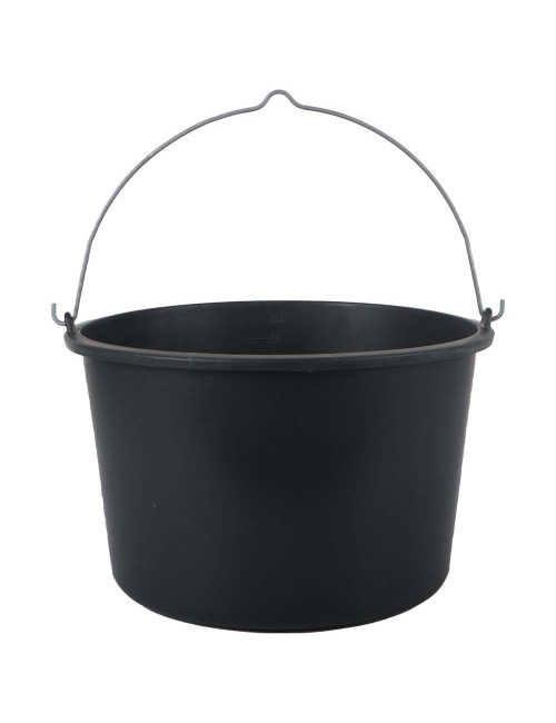 26833 BUILDERS PLASTIC BUCKET WITH HANDLE 10 LTR