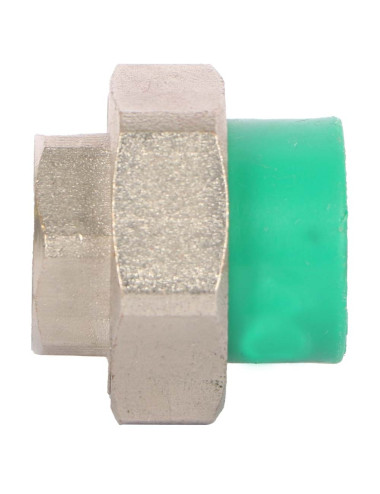 شد وصل "3/4 بسن داخلي كروم اخضر لحيم CHN