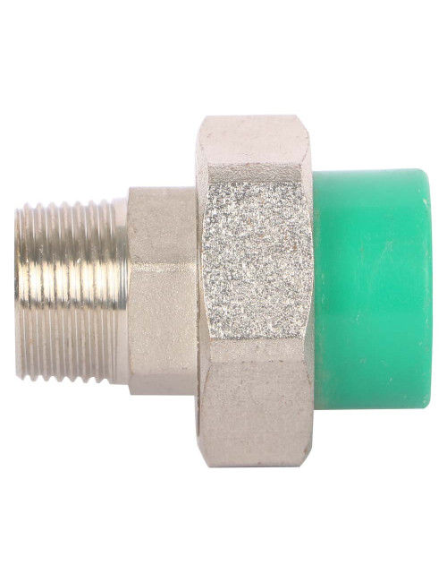 شد وصل سن خارجي نحاس "3/4 اخضر لحيم