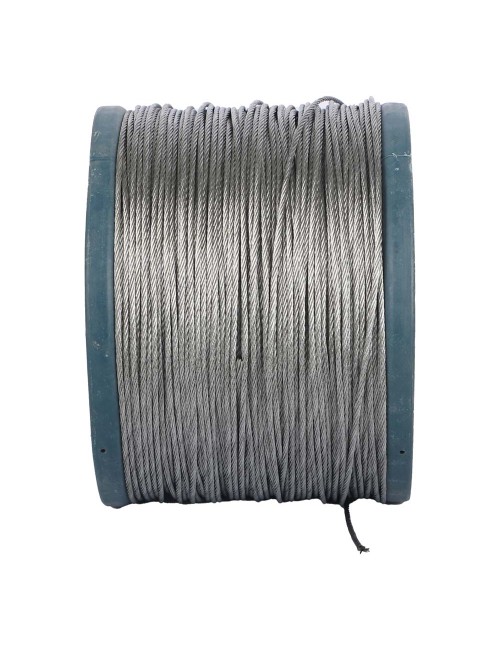 GALV STEEL WIRE ROPE (7×7) 2 MM × 300 MTR