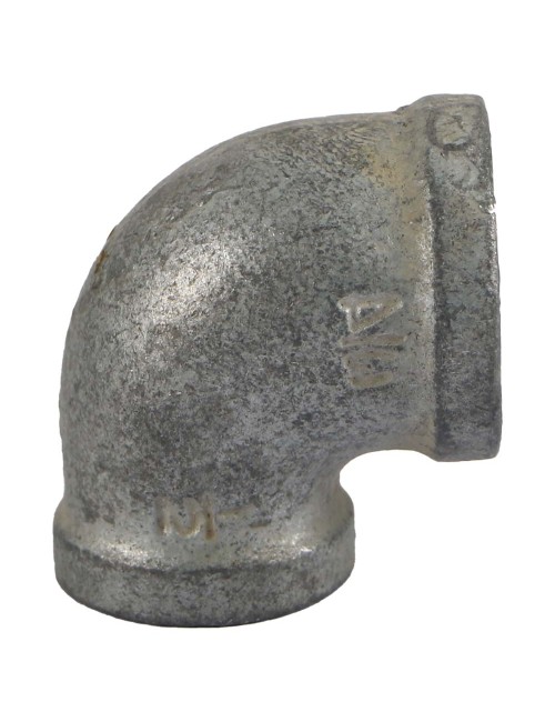 GI REDUCER ELBOW 90° BOTH END FEMALE 3/4" x 1/2"