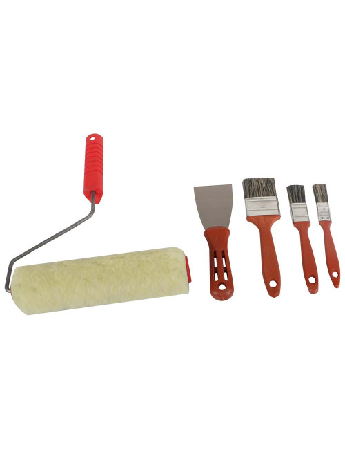 ATLAS 7050 7 PCS PAINT ROLLER TRAY SET