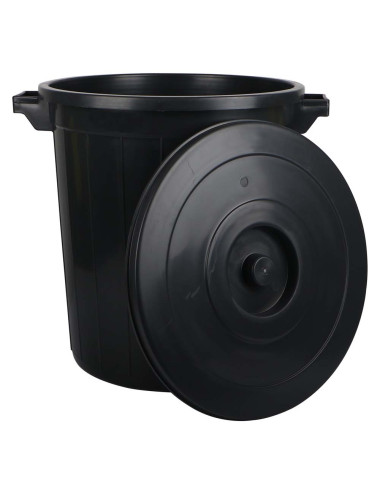 STORAGE DRUM WITH LID BLUE 50 LTR