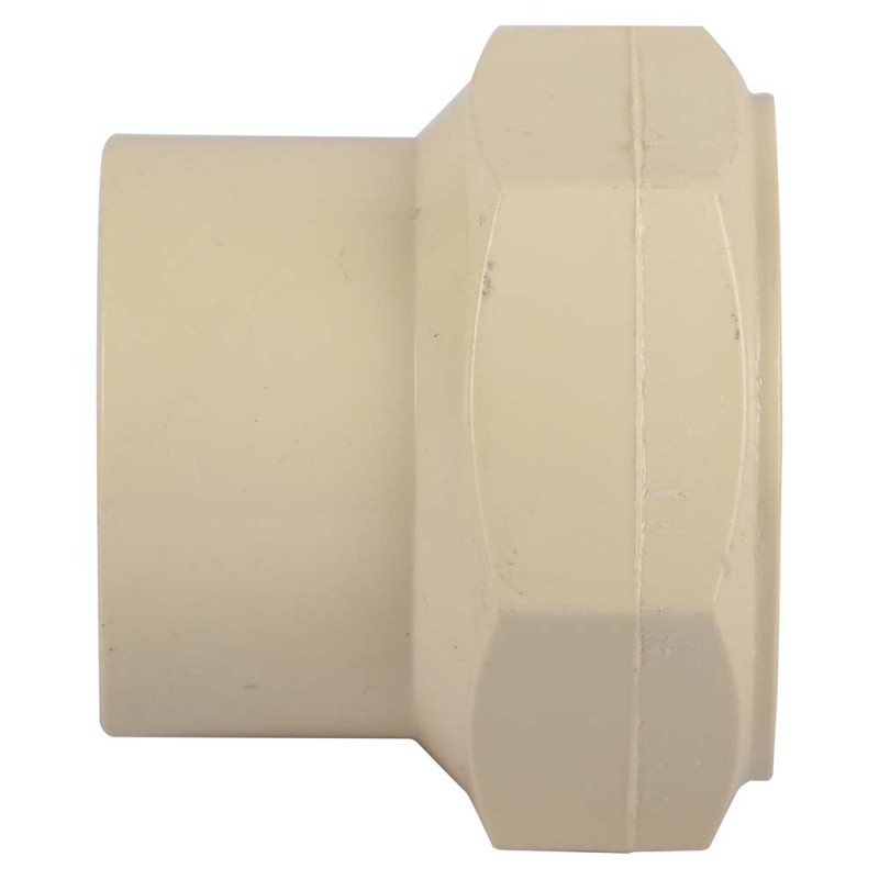 PVC ADAPTOR FEMALE BRASS THREAD 1"